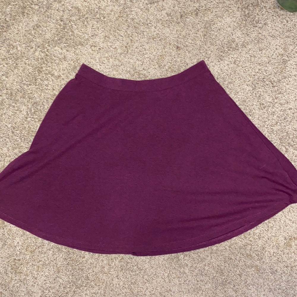 Purple & Black Forever 21 Skirts